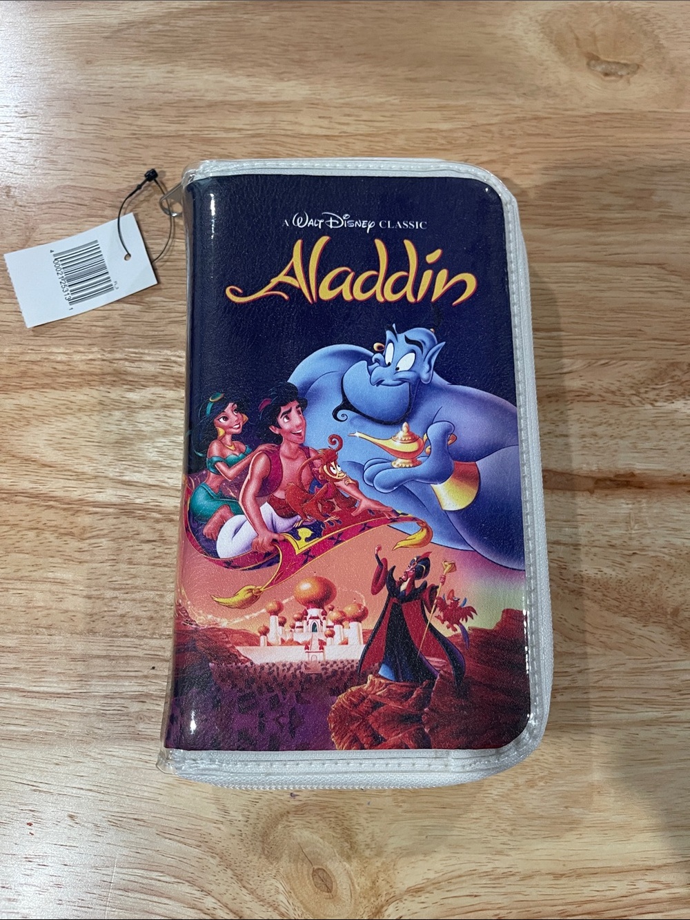 Disney Aladdin VHS wallet
